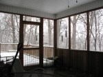 Porch_01, Elkin, snow