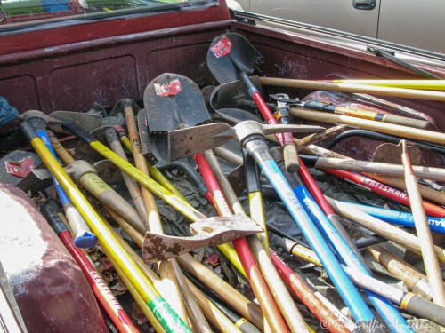 Elkin Valley Trails Association work day